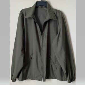 Men's Green Lightweight Jacket (Windbreaker)